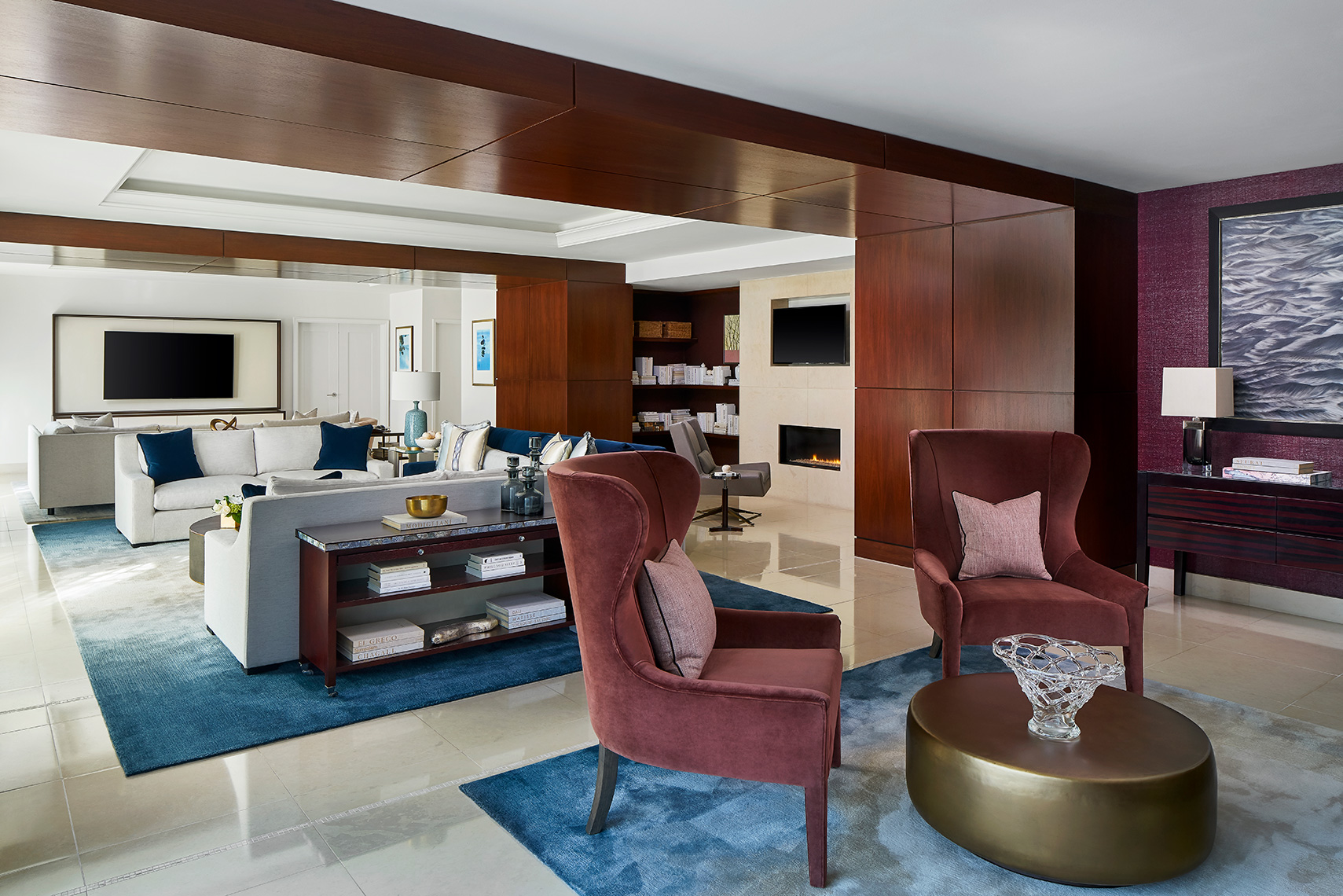 Four Seasons Hotel Washington DC - Royal Suite Living Area