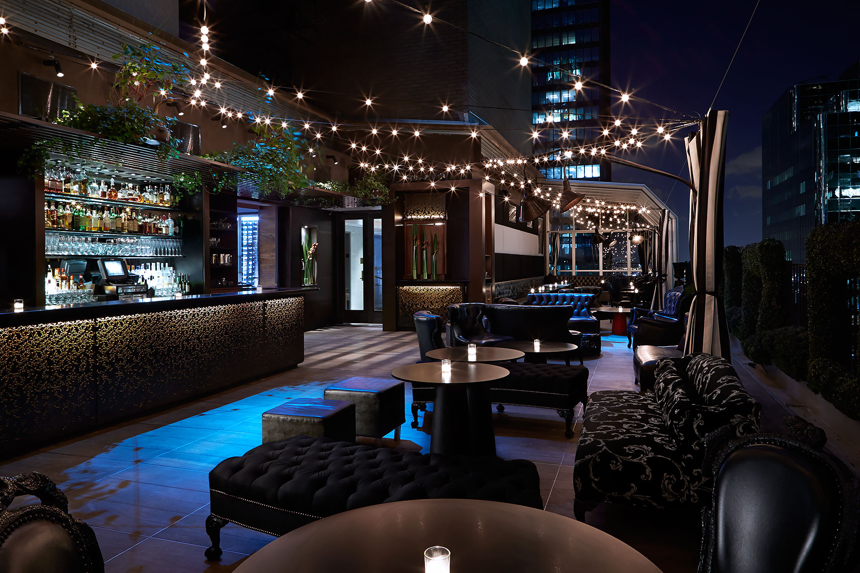 Upstairs at the Kimberly Suites Hotel - ROOFTOP Bar