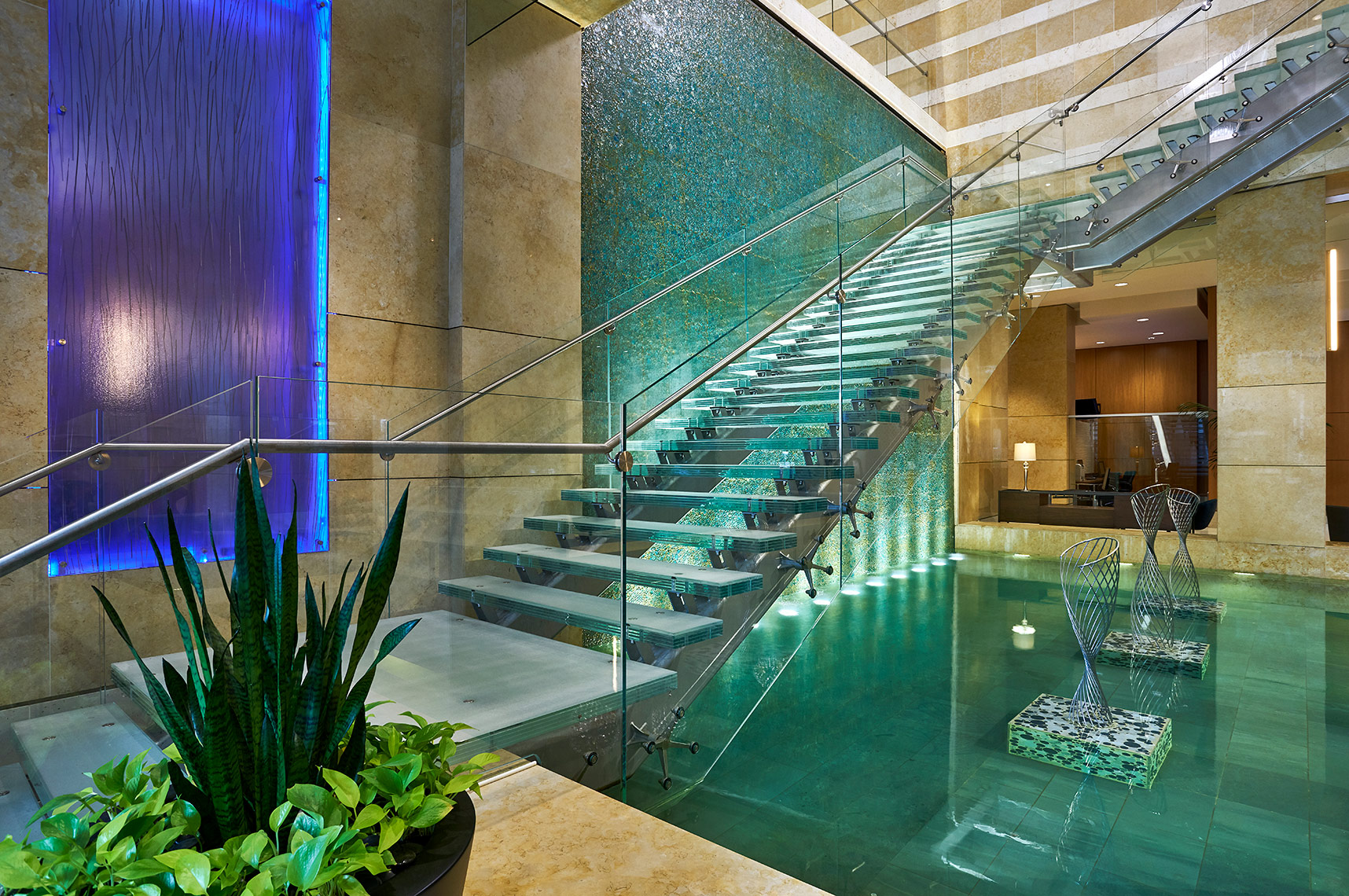Westin Virginia Beach Hotel - Lobby Stair