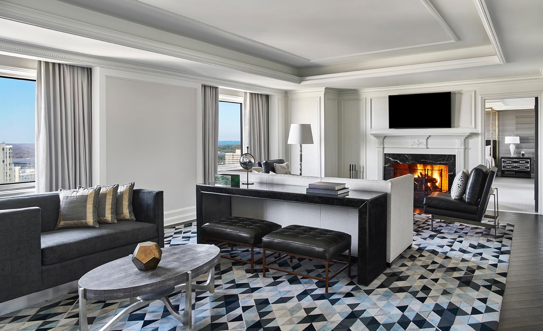 The Ritz-Carlton Tysons - Presidential Suite Living Room