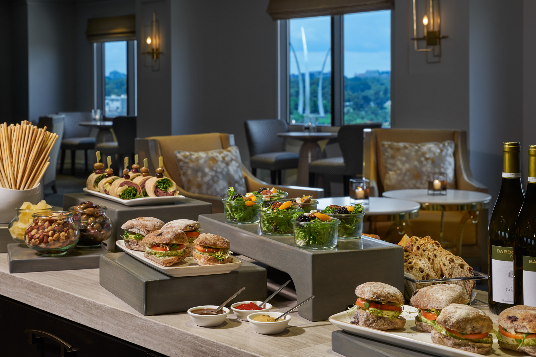 The Ritz-Carlton Pentagon City - Club Lounge Food