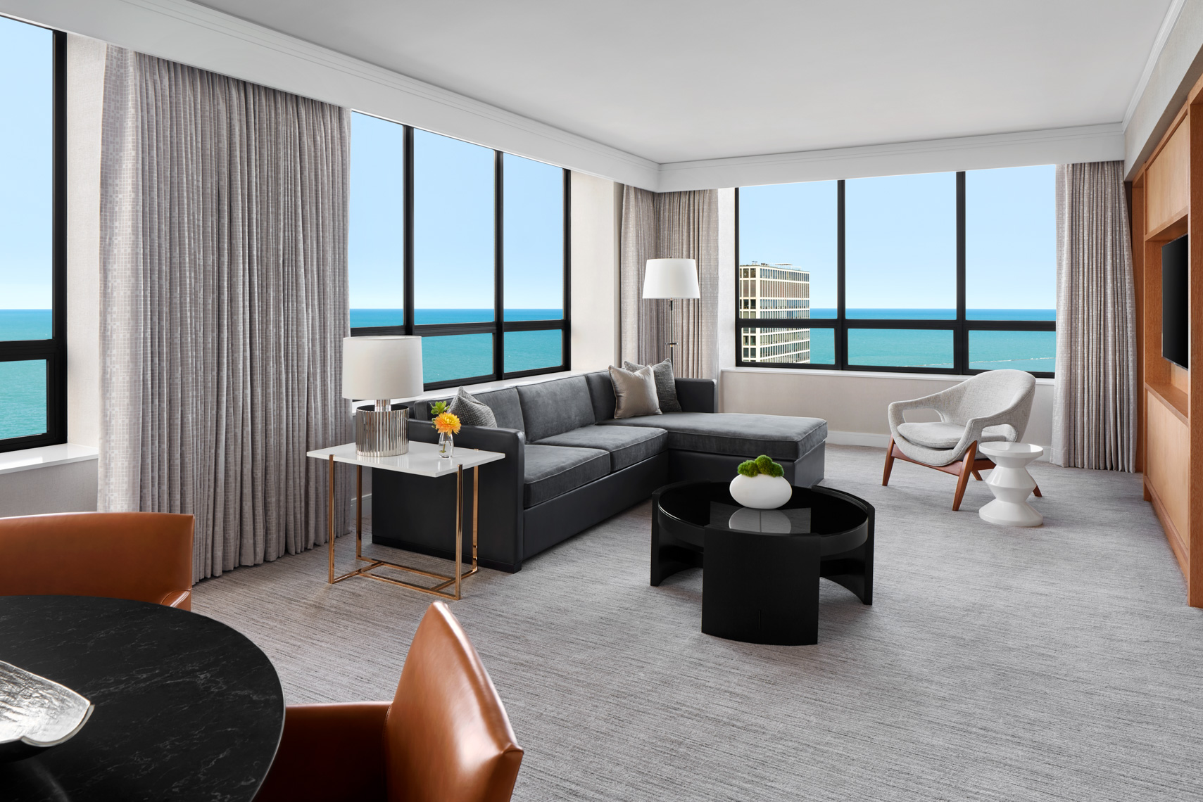 Ritz-Carlton Chicago - Lakeside Living Area Reverse