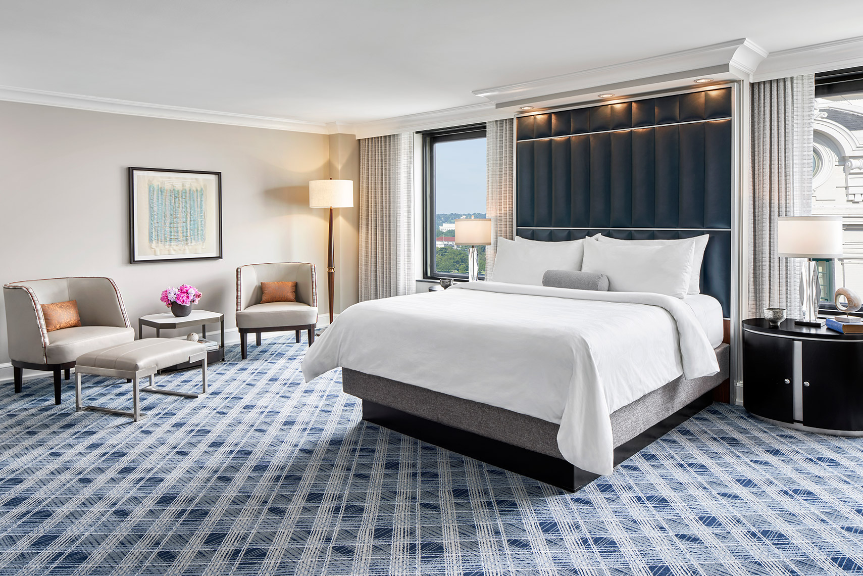 JW Marriott Hotel - Washington / Jefferson Suite Master Bedroom